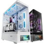 Mars Gaming MC-LCDPRO Caja Gaming Semitorre con Pantalla LCD 7,2 Pulgadas Blanca